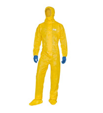 Tuta di protezione Deltachem - taglia XXL - giallo - Deltaplus