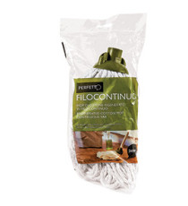 Mop Filocontinuo - cotone - 200 gr - bianco - Perfetto