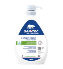 Sapone liquido Green Power - dispenser 1 L - floreale - Sanitec