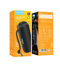 Altoparlante speaker wireless Hoco HC16 nero bluetooth 5.3 Power: 2×5 W cassa azione fino a 10mt, Dimensioni: 171×68×66mm 348gr