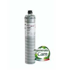 Toner 6210D rigenerato CAM di alta qualità, made in Italy per Ricoh 1060,1075,2051 K139 TYPE 6210 TYPE 6110 43.000 pagine