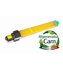 Toner MPC3503 giallo rigenerato CAM di alta qualità, made in Italy per Ricoh MP C3003,C3503 841818 capacità 15.000 pagine