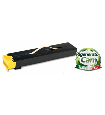 Toner V80Y giallo 006R01645 rigenerato CAM di alta qualità, made in Italy per Xerox Versant 80,180,280 capacità 22.000 pagine