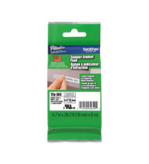 Brother - Nastro di sicurezza - nero/bianco - TZES4 - 18mm x 8mt