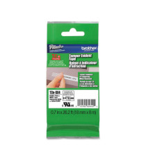 Brother - Nastro di sicurezza - nero/bianco - TZES4 - 18mm x 8mt