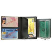 Porta documenti FLY - PVC - colori assortiti - Alplast