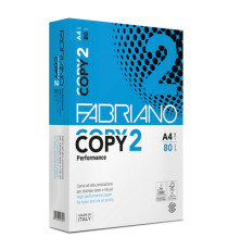 Carta fotocopie Copy 2 - A4 - 80 gr - bianco - Fabriano - conf. 500 fogli