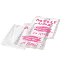 Fogli Cellophane - 100 x 130 cm - 30 micron - trasparente  - PNP - conf. 25 pezzi