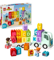 Lego Duplo - Il camioncino dell’alfabeto - Lego 10421 con Mattoncini Colorati dell'Alfabeto 36pz ANNI 2+