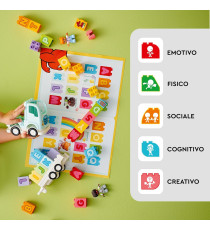 Lego Duplo - Il camioncino dell’alfabeto - Lego 10421 con Mattoncini Colorati dell'Alfabeto 36pz ANNI 2+