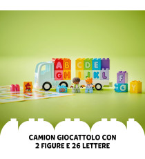 Lego Duplo - Il camioncino dell’alfabeto - Lego 10421 con Mattoncini Colorati dell'Alfabeto 36pz ANNI 2+
