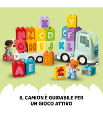 Lego Duplo - Il camioncino dell’alfabeto - Lego 10421 con Mattoncini Colorati dell'Alfabeto 36pz ANNI 2+