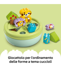 Lego Duplo - Smista-forme: casetta del cucciolo - Lego 10441 con Mattoncini Colorati di Varie Forme 17pz Anni 1,5+