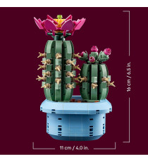 Lego The Botanical Collection - Cactus in fiore - Lego 11509 Vaso con 2 Cactus Anni 9+ 482pz