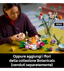 Lego Art - Collezione animali – Tigre - Lego 31217 con Fiori e Piante Botaniche Decorative Anni 18+ 744pz