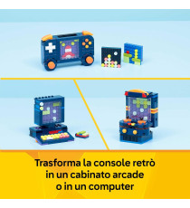 Lego Creator 3in1 - Console di gioco retrò - Lego 31380 Cabinato Arcade o Computer con Tastiera e Mouse Anni 8+ 368pz