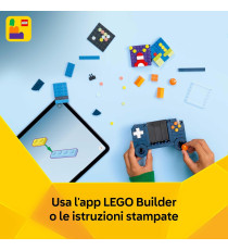 Lego Creator 3in1 - Console di gioco retrò - Lego 31380 Cabinato Arcade o Computer con Tastiera e Mouse Anni 8+ 368pz