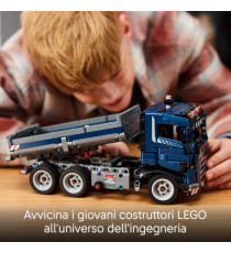 Lego Technic - Autocarro con cassone ribaltabile - Lego 42203 Camion con Sterzo e Funzioni Anni 9+ 462pz