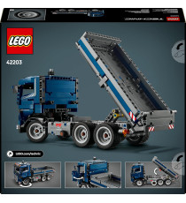 Lego Technic - Autocarro con cassone ribaltabile - Lego 42203 Camion con Sterzo e Funzioni Anni 9+ 462pz