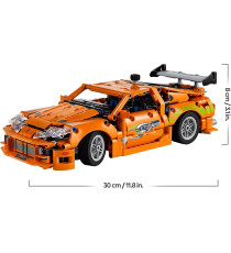 Lego Technic - Fast and Furious Toyota Supra MK4 - Lego 42204 con Motore 6 Cilindri e Portiere Apribili Anni 9+ 810pz