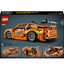 Lego Technic - Fast and Furious Toyota Supra MK4 - Lego 42204 con Motore 6 Cilindri e Portiere Apribili Anni 9+ 810pz