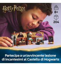 Lego Harry Potter - Castello di Hogwarts: Lezione di incantesimi - Lego 76442 con Hermione e con levitazione 204pz Anni 8+