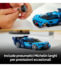 Lego Speed Champions - Super auto sportiva Bugatti Vision GT - Lego 77253 con Minifigure del Pilota Anni 9+ 284pz