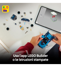 Lego Speed Champions - Super auto sportiva Bugatti Vision GT - Lego 77253 con Minifigure del Pilota Anni 9+ 284pz