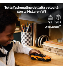 Lego Speed Champions - McLaren W1 - Lego 77257 con Minifigure del Pilota Anni 9+ 287pz