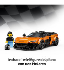 Lego Speed Champions - McLaren W1 - Lego 77257 con Minifigure del Pilota Anni 9+ 287pz