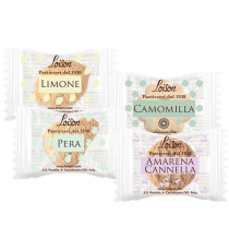 Biscotti al burro assortiti - 4 gusti Frutta e Meditazione - 1250 gr - Loison - conf. 200 biscotti