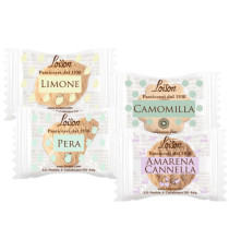 Biscotti al burro assortiti - 4 gusti Frutta e Meditazione - 1250 gr - Loison - conf. 200 biscotti