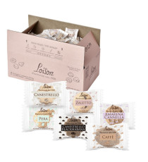 Biscotti al burro assortiti - 6 gusti - 1250 gr - Loison - conf. 200 biscotti