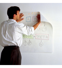 Blocco da parete Super Sticky - 559RP - 63,5 x 77,5 cm - carta riciclata - bianco - 30 fogli - Post-it