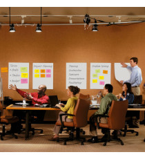 Blocco da parete Super Sticky - 559RP - 63,5 x 77,5 cm - carta riciclata - bianco - 30 fogli - Post-it