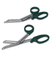 Forbici tagliabendaggi - plastica/acciaio inox - 14,5 cm - nero - PVS