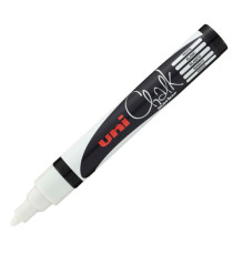 Marcatore a gesso liquido Uni Chalk Marker - punta tonda 1,80 - 2,50 mm - Uni Mitsubishi - busta 4 pezzi