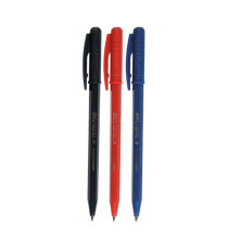 Penna sfera Tratto Uno Green - punta media 1 mm - colori assortiti - Tratto - conf. 24 pezzi
