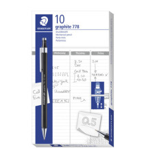 Portamine Grafite 778 - mina 0,5 mm - fusto nero opaco - Staedtler