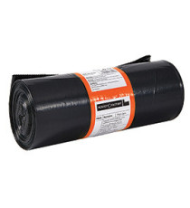 Sacchi per rifiuti Hercules - 90x120 cm - 150 L - 50 micron - nero - PerfettoFactory - rotolo da 10 sacchetti