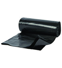 Sacchi per rifiuti Hercules - 90x120 cm - 150 L - 50 micron - nero - PerfettoFactory - rotolo da 10 sacchetti