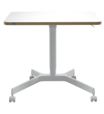 Scrivania Compatta pneumatica Sit-Stand - mobile - 80 x 60 x 75-114 cm - bianco - Leitz