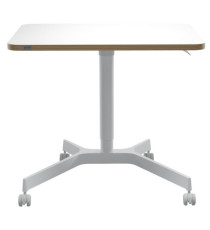 Scrivania Compatta pneumatica Sit-Stand - mobile - 80 x 60 x 75-114 cm - bianco - Leitz