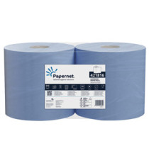 Bobina asciugatutto Superior - 3 veli - 19 gr - diametro 25 cm - 23,6 cm x 150 m - blu - Papernet
