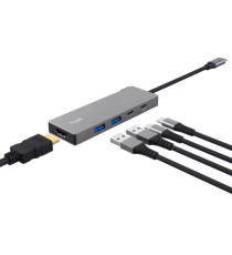 Adattatore multiporta - 5-in-1 - Dalyx - Trust