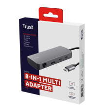 Adattatore multiporta - 8 -in-1 - Dalyx - Trust