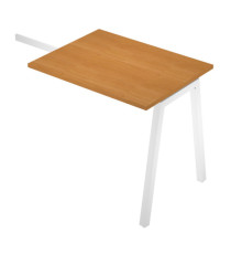 Allungo reversibile dx/sx Easy - 80x60cm - gamba inclinata - noce chiaro