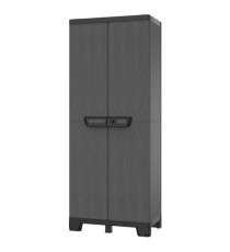 Armadio CAB2680 ardesia - 2 ante - 68 x 39 x 172 cm - plastica - nero - Terry