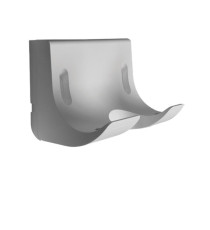 Asciugacapelli Yul Passion - a muro - 19 x 10,8 x 28 cm - 1500 W - ABS - bianco - Medial International