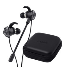 Auricolari - doppio  microfono staccabile - Nero - Trust